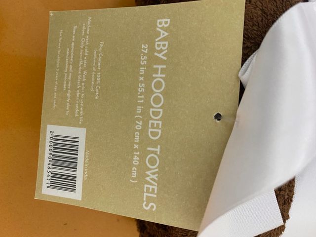 Toalla para bebé/niño, con capucha. Happy Nemo