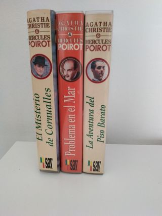 VHS Agatha Christie & Hércules poirot