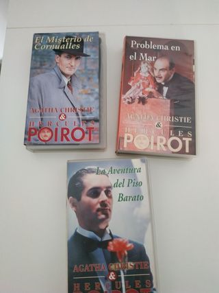 VHS Agatha Christie & Hércules poirot