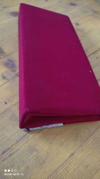 Bolso fiesta bordado y acolchado