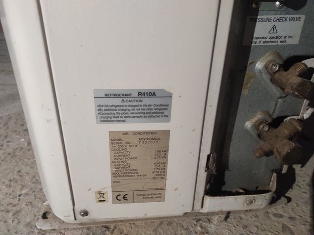 Aire acondicionado inverter Fijutsu