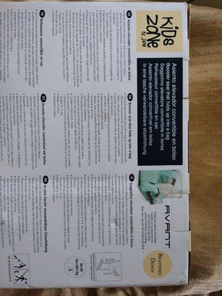 Bolso Trona elevador de viaje Avant - Jané