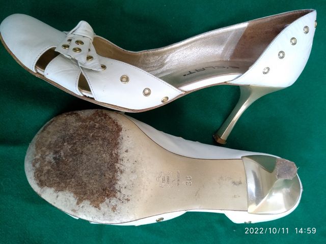 Scarpa vera pelle nr. 38 "E'CLAT"