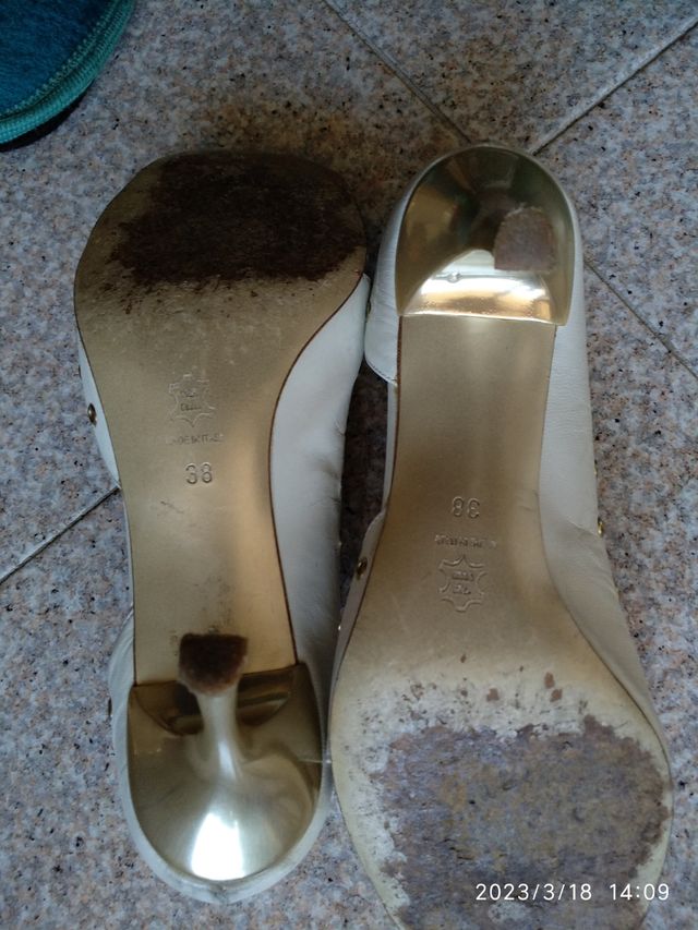 Scarpa vera pelle nr. 38 "E'CLAT"