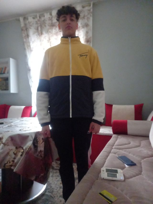 Giacca gialla Tommy hilfigher