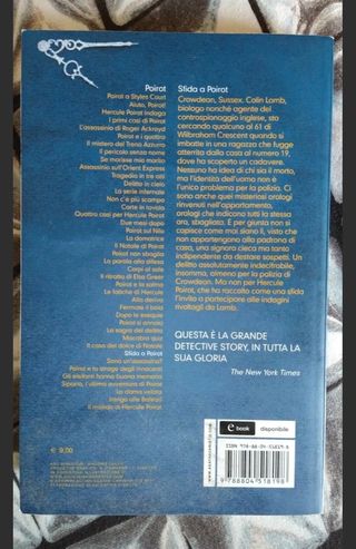 Agatha Christie oscar mondadori Sfida a Poirot 