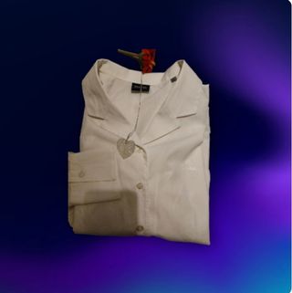 camisa chica blanca, algodón 💯