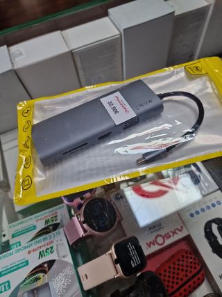 adaptador tipo c a multiples entradas