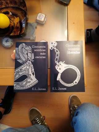 3  libros cincuenta sombras