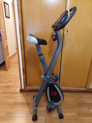 Bicicleta estática plegable