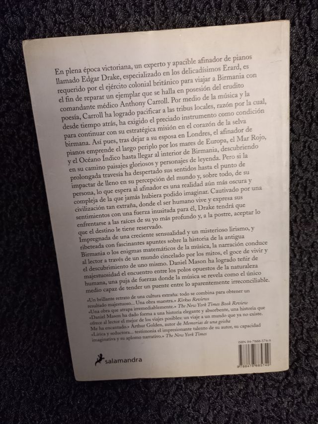 El afinador de pianos