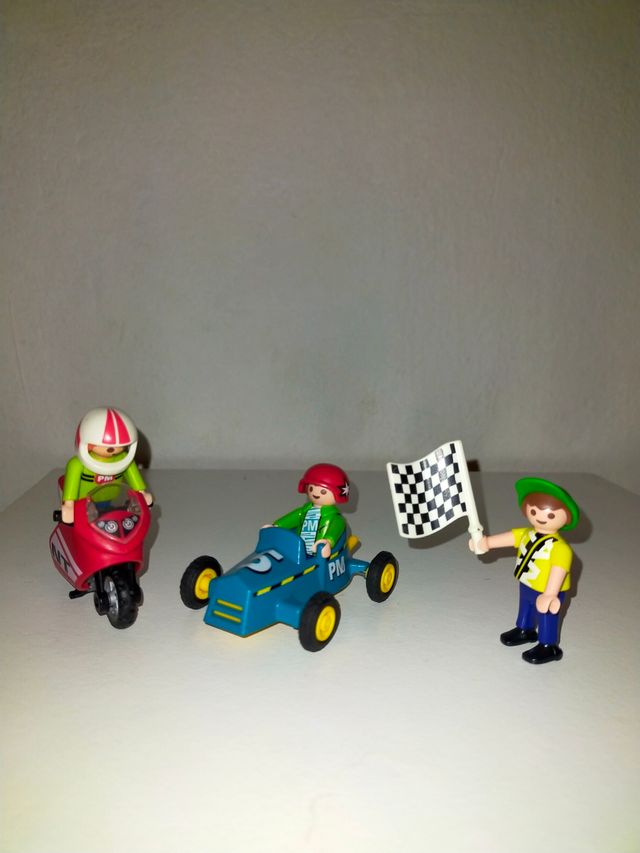 Lote Playmobil carreras