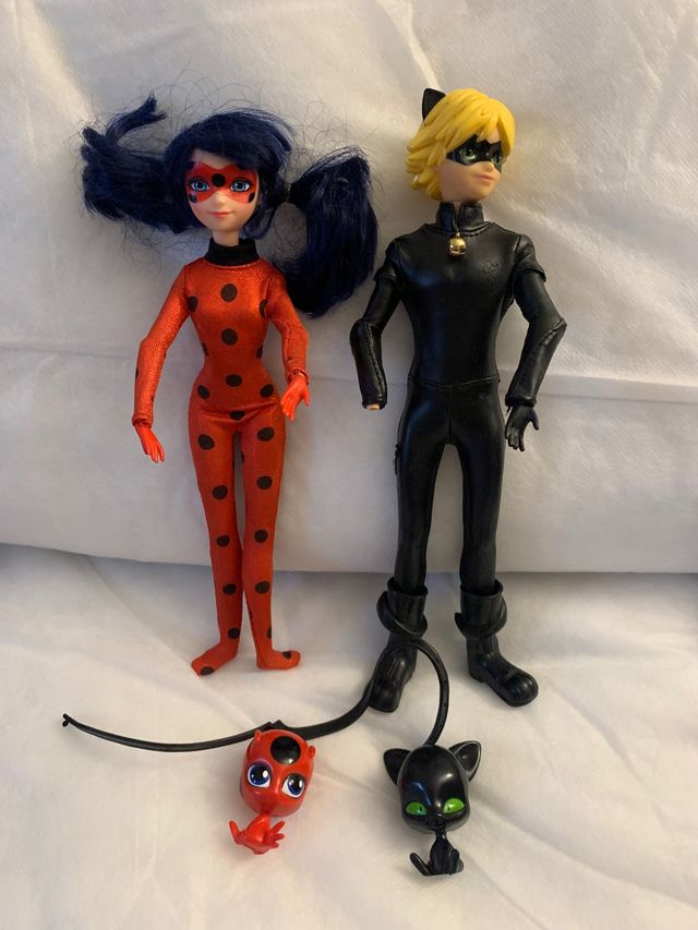 Lote ladybug y Catnoir.