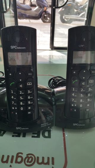 Telefonos inalambricos duo pareja SPC