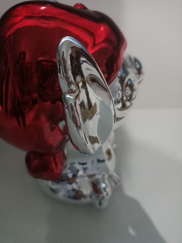 figura de stitch cromada