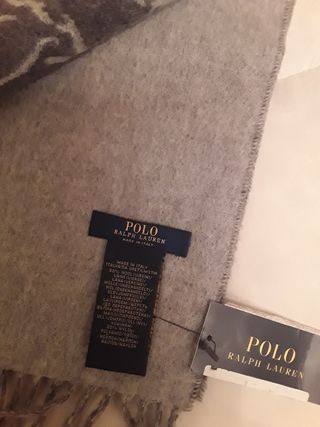 Bufanda Polo Ralph Lauren, NUEVA