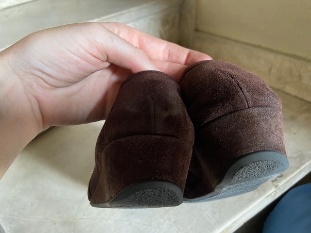 Scarpe Noble's Rose in camoscio