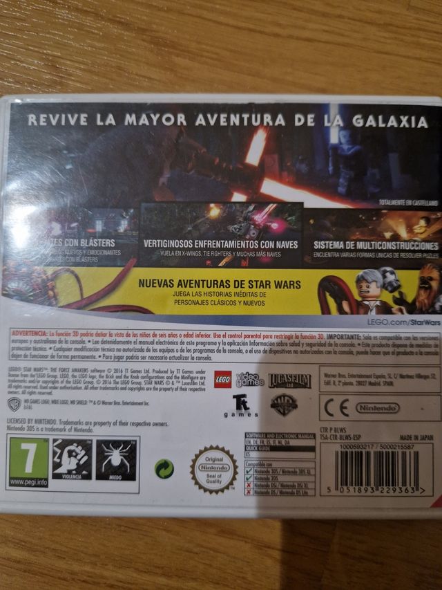 Juego LEGO Star Wars 3DS