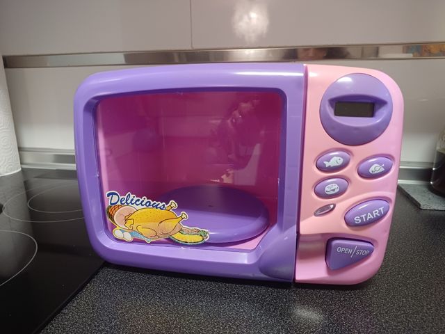 Microondas de juguete + regalo Accesorios