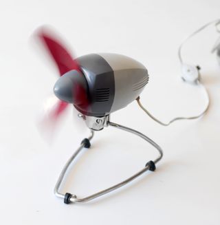 Ventilador Hurricane Orion. Original, años 60.