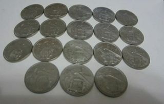5 pesetas 1957. Todas las estrellas.