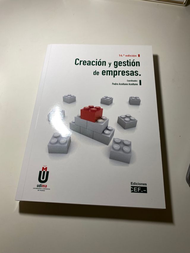 Libro "creación y gestión de empresas"
