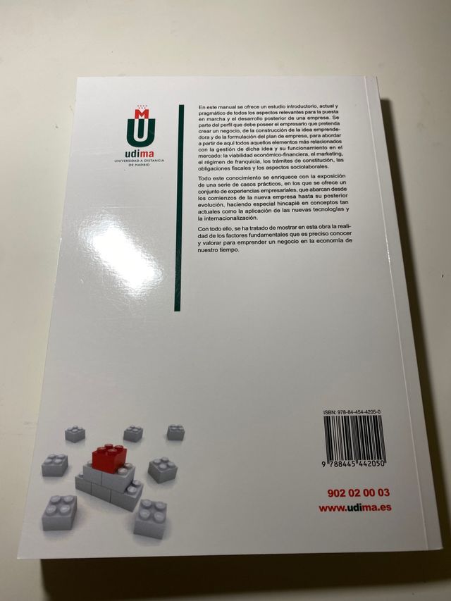 Libro "creación y gestión de empresas"