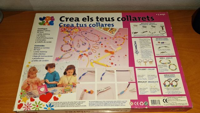 JUEGO CREA ELS TEUS COLLARETS