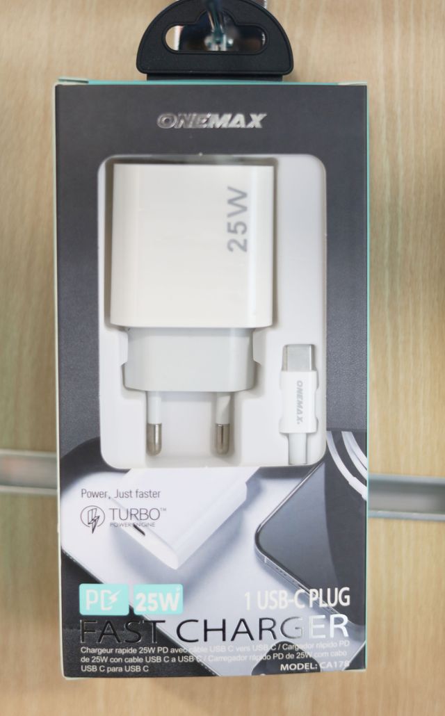 Caricabatterie per cellulare C-C da 25 W