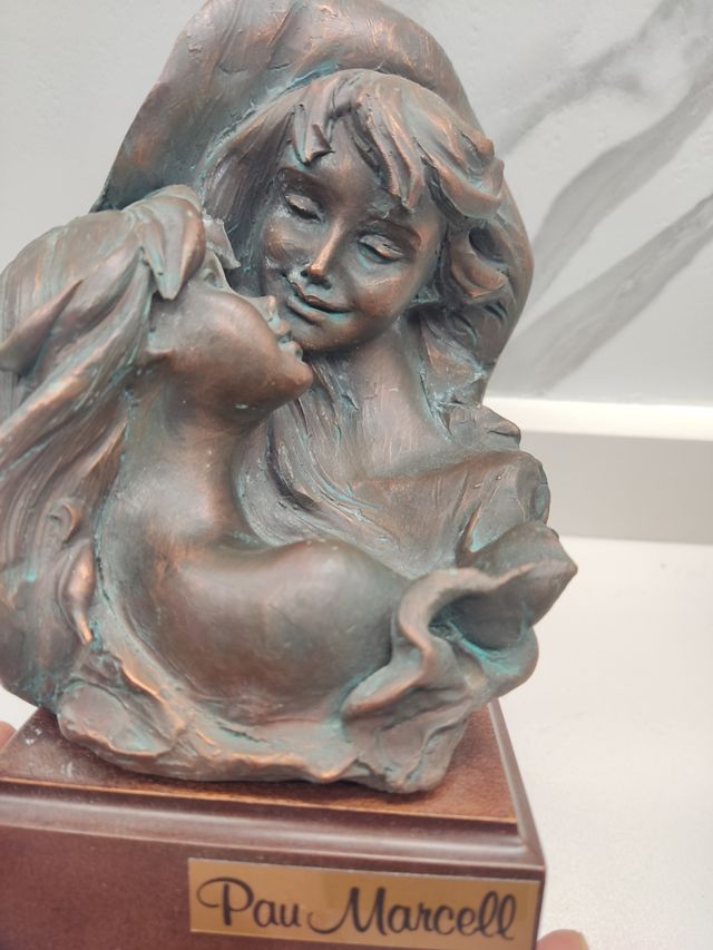 Escultura Bronce Pau Marcell