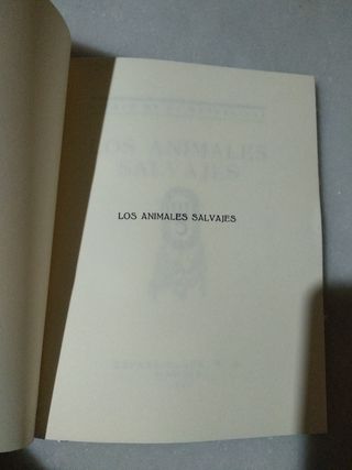 los animales. libros de la naturaleza