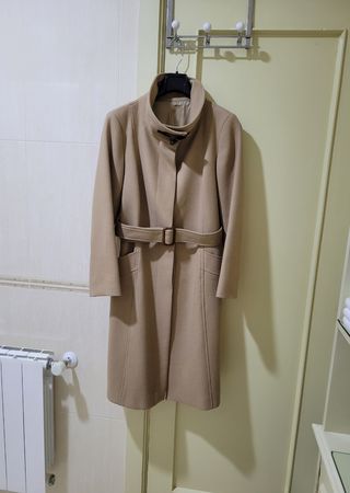 Abrigo de invierno color camel
