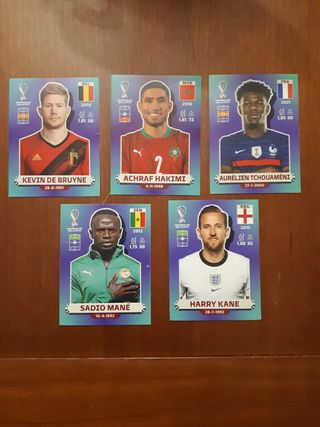 cromos del mundial qatar 2022