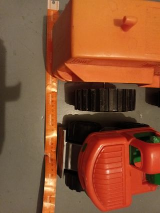 Camion escavadora juguete