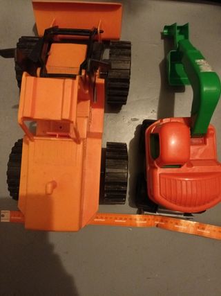 Camion escavadora juguete