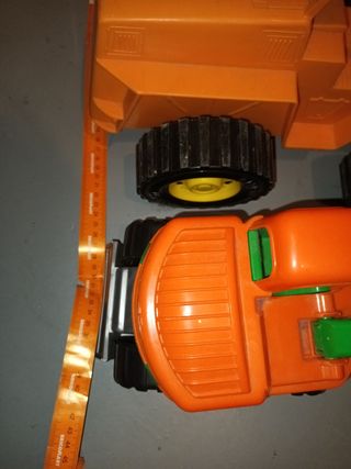 Camion escavadora juguete