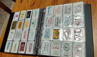 Collezione di bustine di zucchero