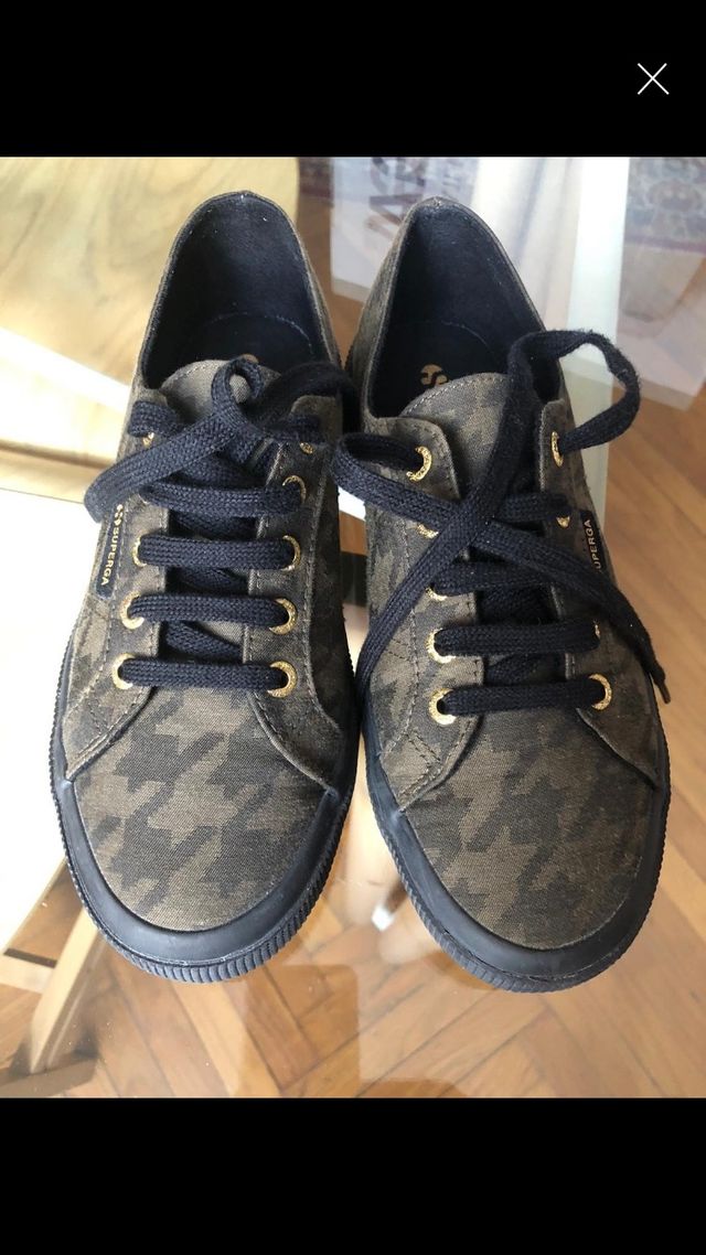 Scarpe Superga mimetiche 