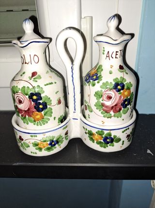 Set olio e aceto 