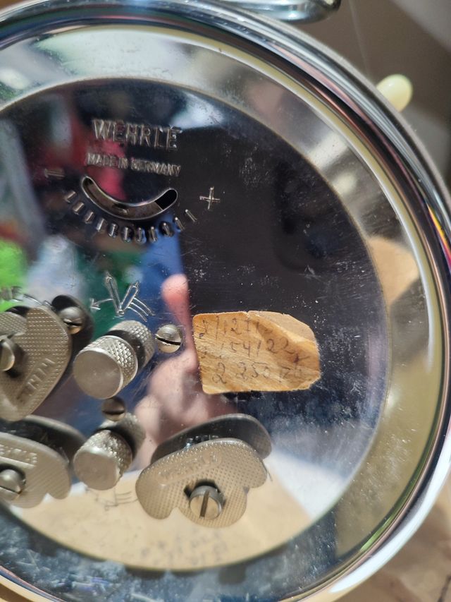 Reloj despertador Wehrle