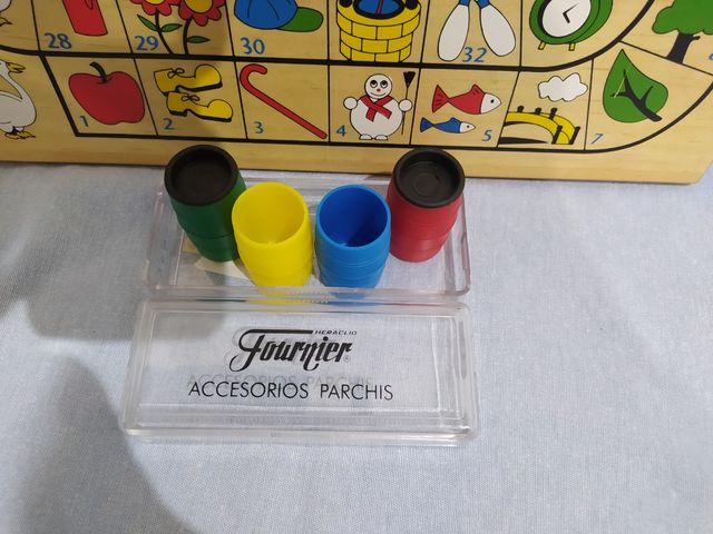 Parchís y Oca de Madera