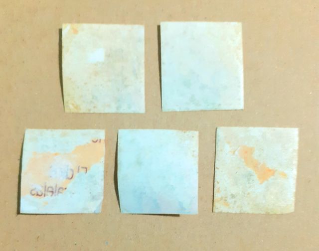 5 pegatinas de Tintín y Milú. Principios años 80.