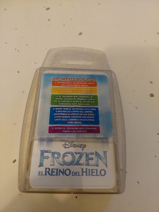 Juego de cartas frozen