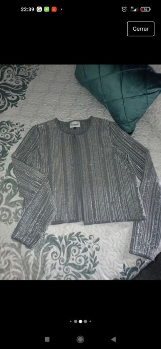 chaqueta bolero joya NEGOCIABLE