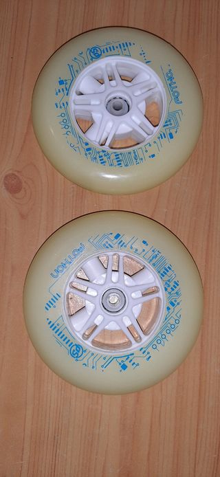 2 ruedas de luz Powerslide