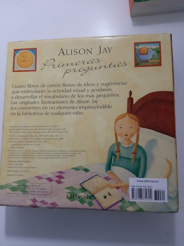 Primeras preguntas, con 4 minilibros - Alison Jay