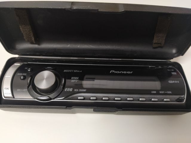 Carátula radio CD MP3 Pioneer