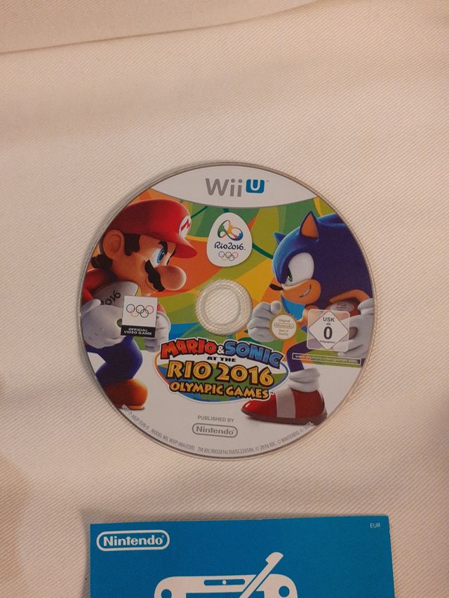 Juego Wii U Mario Sonic Juegos olímpicos Rio