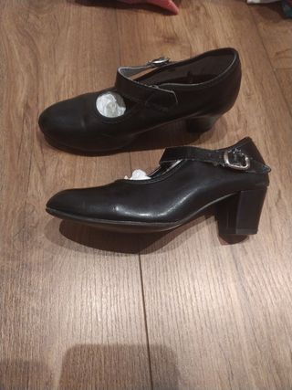 zapatos flamenca niña talla 31