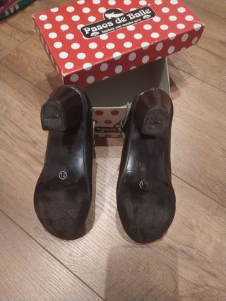 zapatos flamenca niña talla 31
